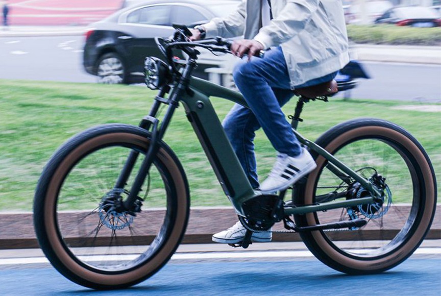 Fat Tire E-bike from Green Pedel